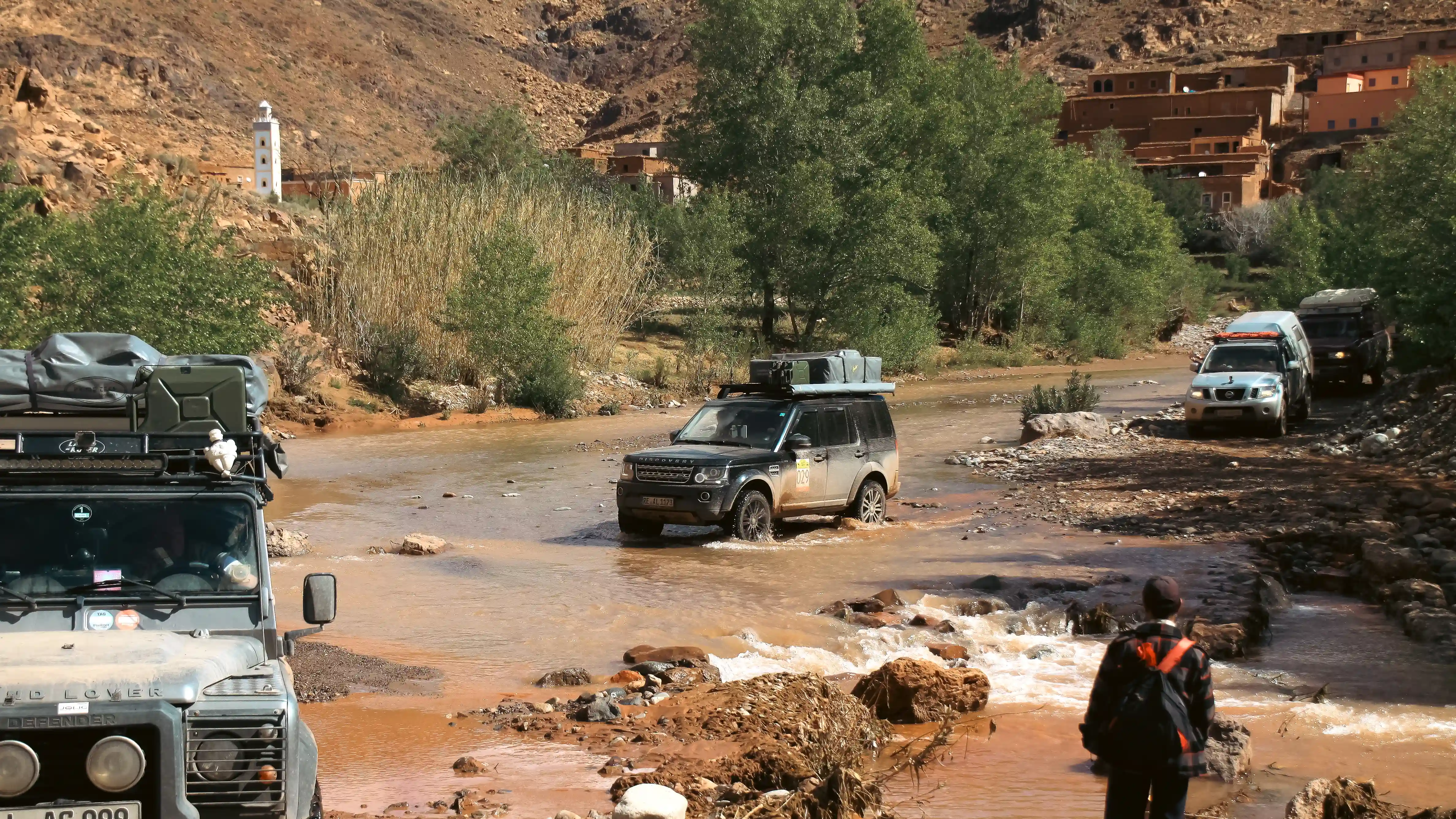 Offroad Expedition Berberpiste Marokko Sahara Geländewagen Wüste Berberdörfer